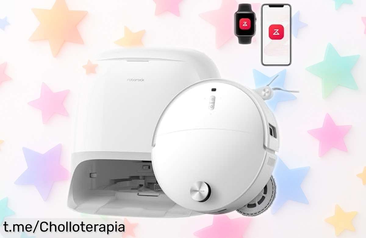 Robot aspirador y fregasuelos Roborock Qrevo Curv 2 Pro, ¡ofertón brutal por tiempo limitado! Limpia a 100°C con succión súper potente. No te lo pierdas, el hogar limpio te espera.