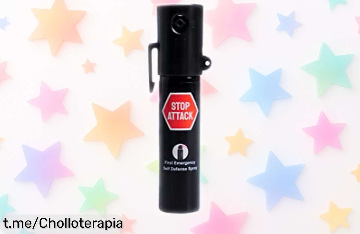 Rociador antiagresión Hoernecke Stop Attack de 20 ml para que te sientas seguro a 4 metros ¡y con un precio que parece mentira! No dejes pasar esta oportunidad única.