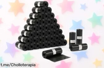 Rollazo de 600 bolsas para caca de perro Hansel Home, tamaño grande y súper resistentes a un precio nunca visto; ¡no te lo pienses más o se acaban volando!