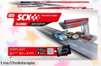 Semáforo con luces y sonido para Scalextric Advance, ¡estás a un paso de llevar la emoción de tus carreras al límite! No dejes pasar este chollo que vuela rápido.