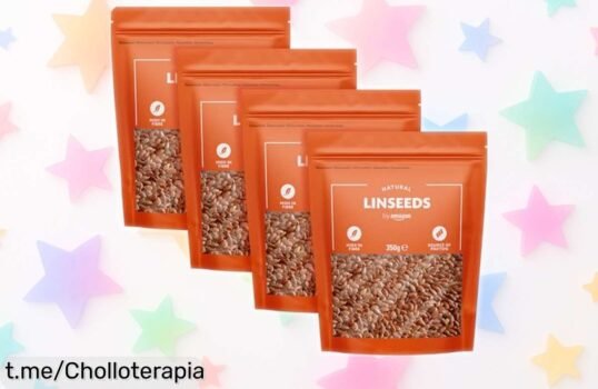 Semillas de lino 1400g en oferta loca, ideales para tu corazón y salud; date prisa antes que se agoten, ¡no te lo querrás perder!