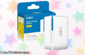 Sensor de contacto Tapo TPLink T110: el ofertón que protege tu hogar, avisa al móvil y se conecta fácil con otros dispositivos. ¡No dejes pasar esta oportunidad única para estar seguro!