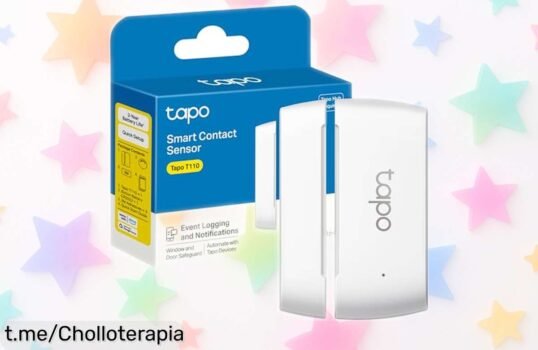 Sensor de contacto Tapo TPLink T110: el ofertón que protege tu hogar, avisa al móvil y se conecta fácil con otros dispositivos. ¡No dejes pasar esta oportunidad única para estar seguro!