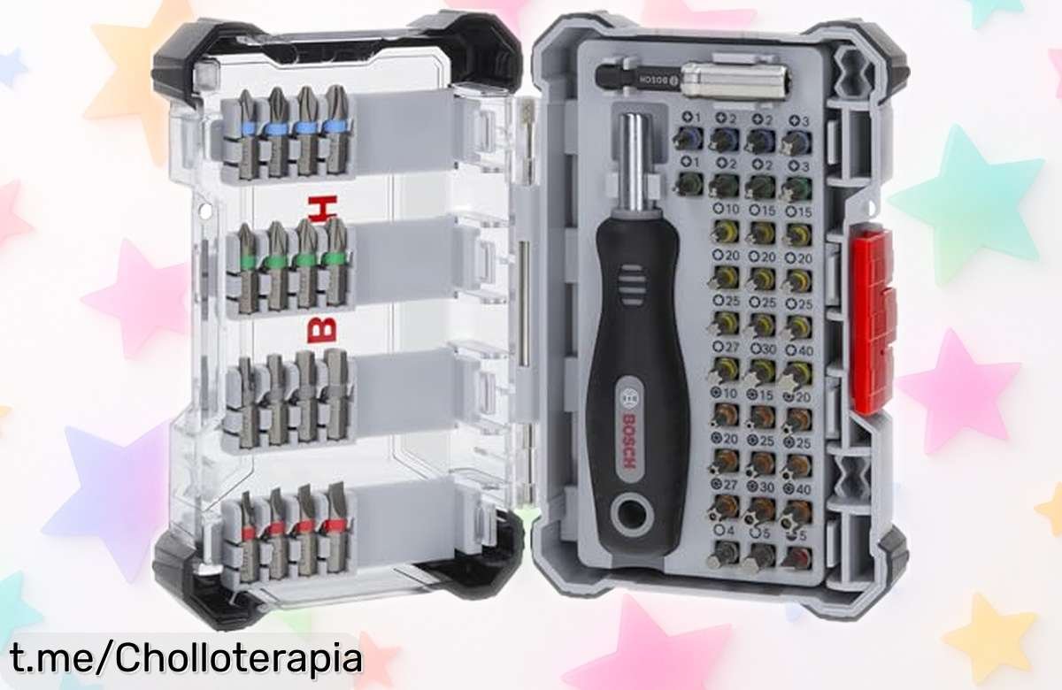 Set de 50 puntas extra duras Bosch que aguantarán lo que les eches a precio loco; ¡cógelas ya antes de que se acaben y lleva tus destrezas al siguiente nivel!