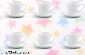 Set de 6 tazas con plato de porcelana a precio tirado: dale un toque especial a tus cafés y cenas antes que se agoten, ¡no te quedes sin el tuyo!