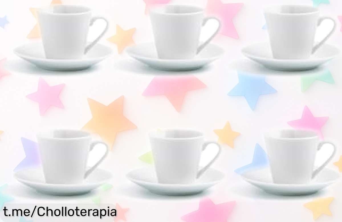 Set de 6 tazas con plato de porcelana a precio tirado: dale un toque especial a tus cafés y cenas antes que se agoten, ¡no te quedes sin el tuyo!