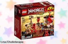 Set de construcción Monastery Training con 122 piezas de LEGO NINJAGO Legacy, ¡super chollo ahora a un precio increíble! Perfecto para que los pequeños ninjas entrenen su creatividad.