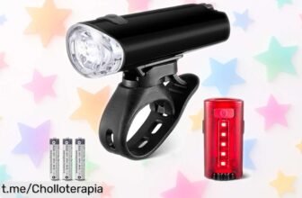 Set de luces LED para bici Amazon Basics, potencia y seguridad a precio ridículo; pedalea tranquilo y no te quedes sin el tuyo antes que se agoten