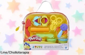 Set de plastilina PlayDoh con 12 herramientas para peques, diversión sin límites a un precio irreal que se escapa rápido, ¡haz que su creatividad brille ahora!