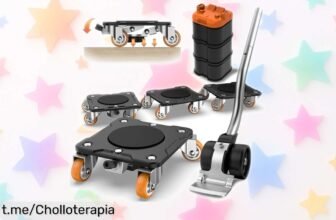 Set para mover muebles Oneon con dollies y elevador, precio bajado a un nivel que no podrás creer; ¡haz el trabajo pesado en minutos y disfruta de la satisfacción!