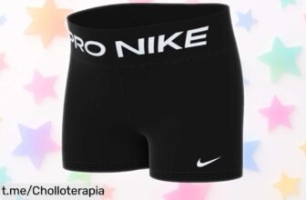 Shorts Nike para niñas súper transpirables a un precio increíble: nítidos, cómodos y ajustados para jugar todo el día. ¡No dejes escapar este ofertón que hará sonreír!