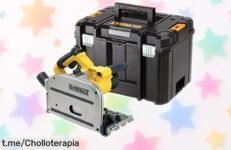 Sierra de incisión DeWalt con maletín, aprovecha este rebajón espectacular y haz cortes precisos como un pro; ¡no dejes escapar esta oportunidad única para tu hogar o taller!