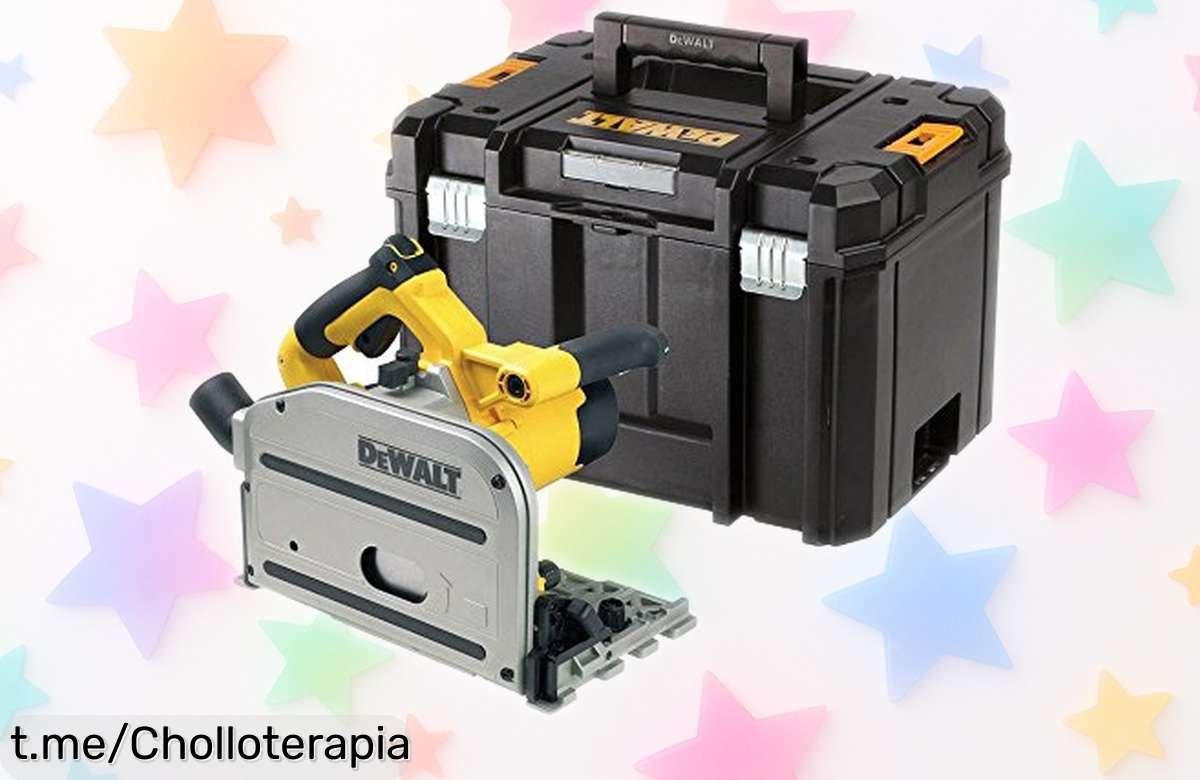 Sierra de incisión DeWalt con maletín, aprovecha este rebajón espectacular y haz cortes precisos como un pro; ¡no dejes escapar esta oportunidad única para tu hogar o taller!