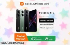 Smartphone POCO X7 Pro con 5G y cámara de 50MP a un precio de locos, aprovecha esta oportunidad única antes que se acaben las unidades ¡No te quedes sin el tuyo!