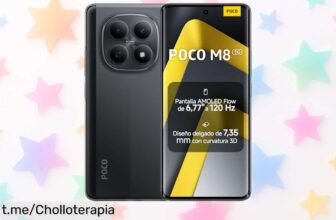 Smartphone Xiaomi POCO M8 5G con pantalla AMOLED de 6,77” y cámara de 50MP a un precio loco, ¡aprovéchalo antes que se agote esta ganga brutal!