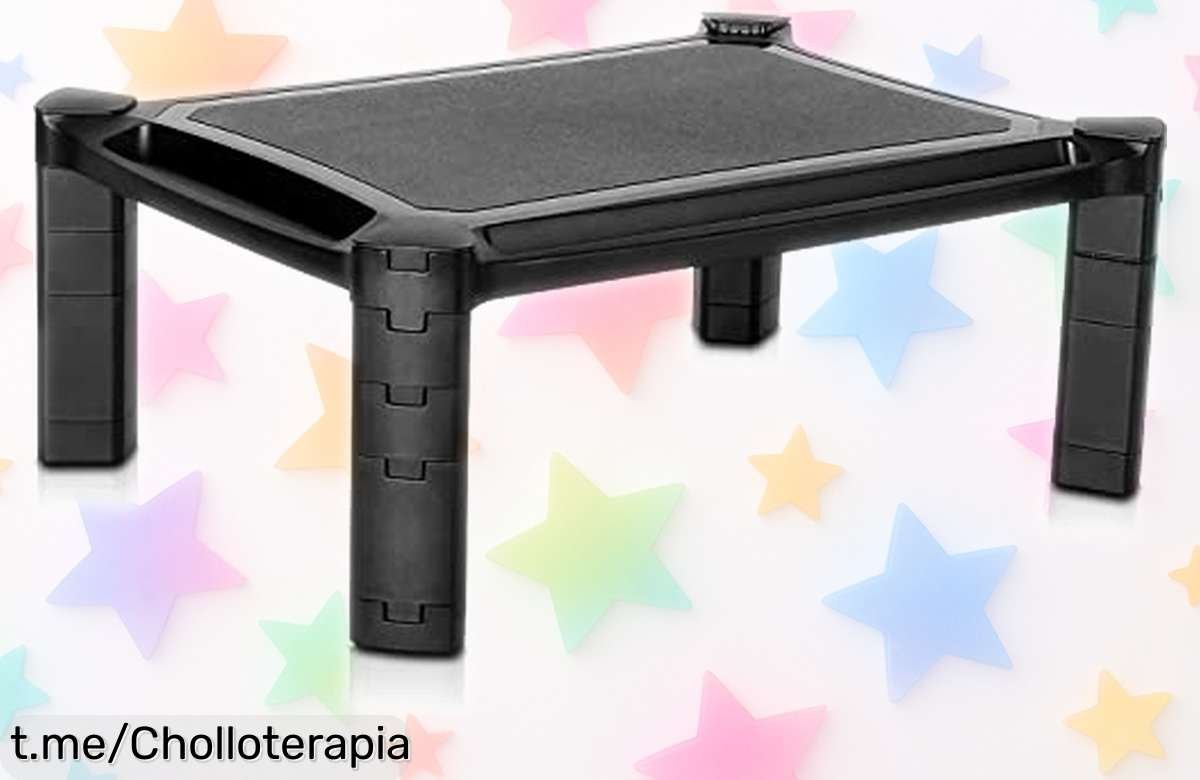 Soporte elevador regulable V7 para móvil y tablet: ¡super chollo que se ajusta con una mano! Aprovecha este ofertón único, quedan pocas unidades y volarán rapidísimo, no lo dejes escapar.