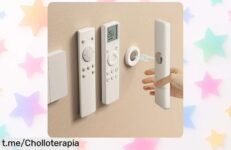 Soporte magnético para mandos de TV sin taladro, ¡ofertón a precio loco! Lleva 3 unidades y ahorra espacio ya mismo, no esperes más o se te escapan.