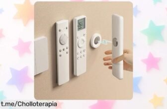 Soporte magnético para mandos de TV sin taladro, ¡ofertón a precio loco! Lleva 3 unidades y ahorra espacio ya mismo, no esperes más o se te escapan.