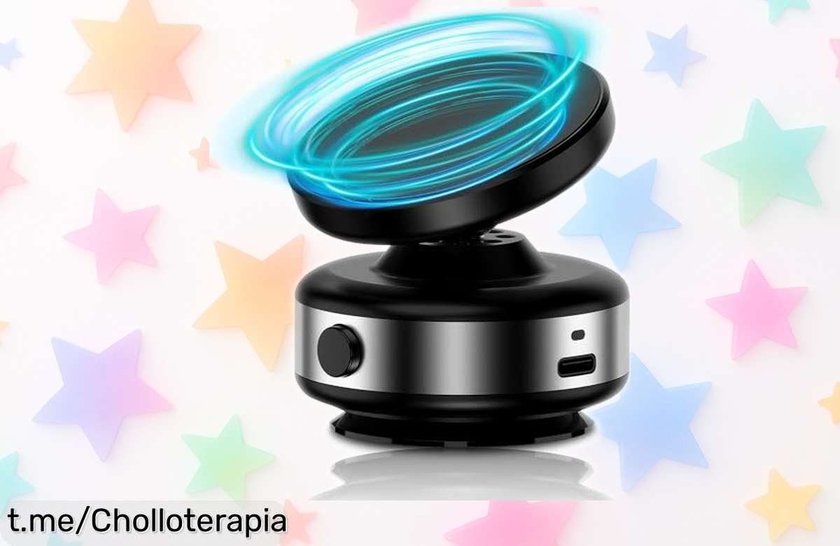 Soporte magnético para móvil en coche WODHMIEY: ¡esta ganga con giro 360° se va volando! No dejes que te lo cuenten, disfruta la mejor vista mientras conduces.