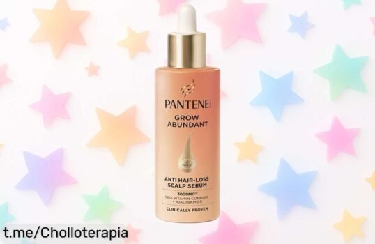 Sorprendente sérum anticaída Pantene Grow Abundant con 3000mg de ProVitamina que engrosa tu cabello en 8 semanas, ¡un ofertón flying bajo precio que no puedes dejar pasar!