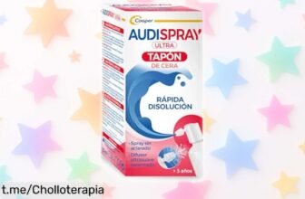 Spray Audispray Ultra para quitar tapones de cerumen fácilmente y sin molestias, una oferta increíble que vuela a este precio ¡No te lo pierdas!