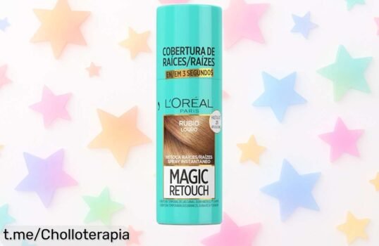 Spray para retocar raíces al instante de L’Oréal Paris, ¡ahora a precio tirado! Solo 3 segundos para lucir fabulosa, corre que las unidades vuelan y no querrás quedarte sin él.