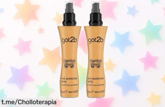 Spray protector del calor Got2b Guardian Angel en pack de 2, brillo y volumen a precio loco, ¡no dejes escapar este ofertón que se va volando!