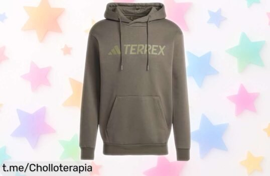 Sudadera con capucha adidas Terrex Multi para hombre, un ofertón imperdible que destaca por su diseño clásico y práctico bolsillo canguro. ¡No dejes pasar esta oportunidad!