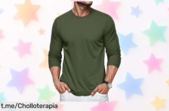 Sudadera de manga larga MAGCOMSEN con tejido que controla el sudor a un precio loco, ¡aprovéchala antes de que se acaben las unidades y te quedes sin ella!