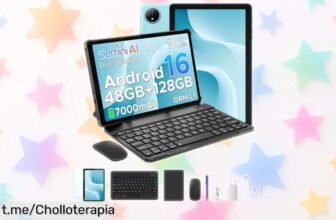 Tablet Android 10” Aorlym P10, ¡super chollo con 48GB RAM y pantalla de 90Hz! Solo por tiempo limitado, disfruta de un precio locazo que no querrás perderte.