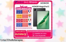 Tablet HONOR MagicPad 2 con pantalla OLED y batería bestia, precio de risa por tiempo limitado: no te quedes sin la tuya y disfruta cada momento al máximo.