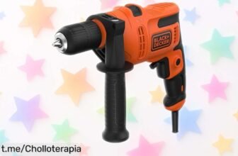 Taladro percutor BLACK+DECKER BEH200QS: potencia y precisión al mejor precio, ideal para tus proyectos en casa. ¡No dejes pasar esta oferta increíble!