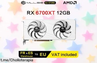 Tarjeta gráfica para juegos AMD RX 6700XT de 12GB GDDR6 a precio loco, aplica el cupón y llévate una bestia antes que se agote ¡Vive la acción en alta definición!