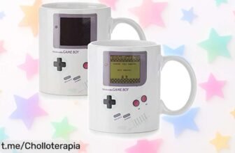 Taza Gameboy que cambia de color con el calor: un regalo perfecto para gamers retro a precio tirado, ¡corre antes de que se agote y revive esos momentos únicos!