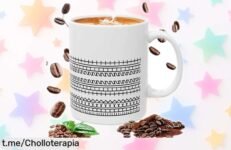 Taza de cerámica divertida con asa aislada a precio ridículo, no pierdas la oportunidad de añadir chispa a tus mañanas, ¡consíguela antes que se agoten!