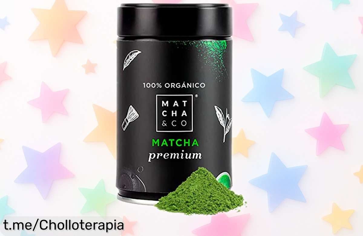 Té Matcha premium 100% ecológico de Japón, precio loco en caída que vuela; dale a tus bebidas un chute de energía y sabor auténtico antes que se agote.