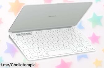 Teclado inalámbrico Logitech KeysToGo 2, el ofertón que vuela en tiempo récord y te conecta al instante con tus dispositivos ¡No dejes pasar esta oportunidad única!