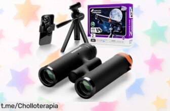 Telescopio 3 en 1 Science Can para niños: descubre la luna y más con un super chollo difícil de igualar; ¡haz que sus exploraciones sean inolvidables, no te lo pierdas!