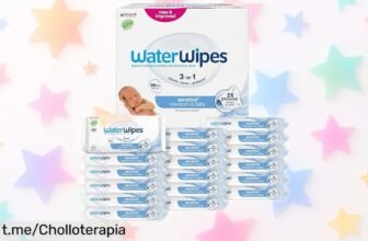 Toallitas WaterWipes Sensitive+ de 1080 unidades, la suavidad que el piel merece a un precio increíble; ¡no te quedes sin este básico para tus mini héroes!