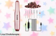 Torno eléctrico para uñas MEFA 13 en 1, el sorprendente aliado que tus uñas merecen con un descuentazo que hará tu manicura fácil y divertida. ¡No dejes pasar esta oferta única!