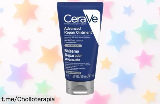 Ungüento curativo CeraVe de 50 ml para piel seca: ¡Hidratación total a un precio regalado! Cuida tu piel ahora y di adiós a la irritación, no dejes pasar esta oportunidad.