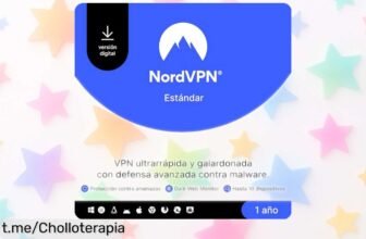 VPN para 10 dispositivos con NordVPN, acceso seguro y protección antimalware a precio loco; ¡no dejes pasar esta oferta que se va volando!