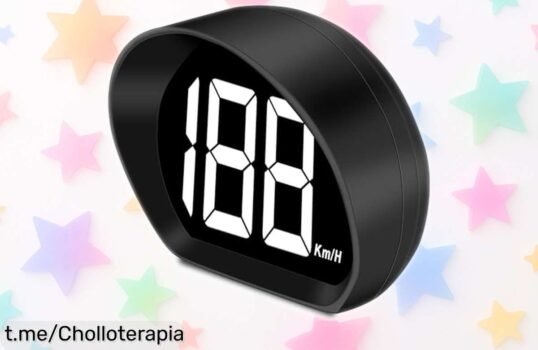 Velocímetro digital para coche WODHMIEY con GPS a precio de ganga, velocidad instantánea en pantalla LED y ahorro energético. ¡Haz que cada viaje cuente, no te quedes sin el tuyo!