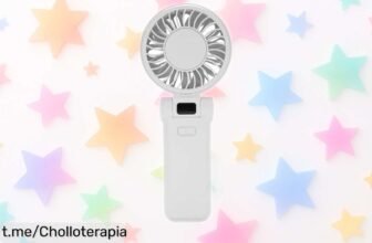 Ventilador de mano plegable Xiuganpo, ¡super chollo con precio de escándalo! Lleva tu frescura a todas partes antes que se acabe esta oferta voladora.