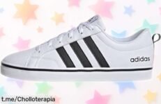 Zapas adidas unisex VS Pace 2.0 con suela que agarra en cualquier terreno, ¡hoy a un precio de escándalo! No pierdas la oportunidad de pisar fuerte y destacar ya mismo.