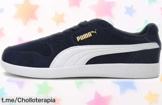 Zapatillas PUMA ICRA Trainer SD con estilo urbano y detalles de fútbol a un precio que no puedes dejar escapar, ¡aprovéchalas antes de que desaparezcan!