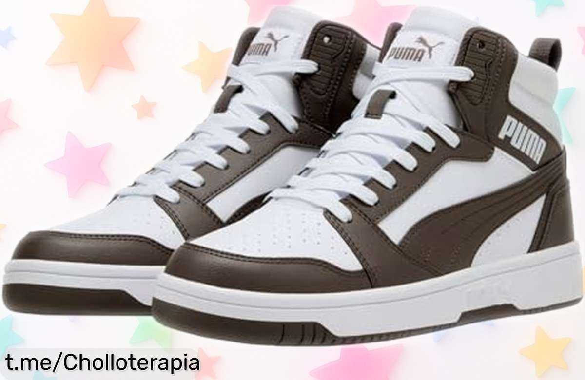 Zapatillas PUMA Rebound V6 unisex con amortiguación y suela resistente a precio loco, no dejes escapar este chollazo que tus pies agradecerán cada paso.