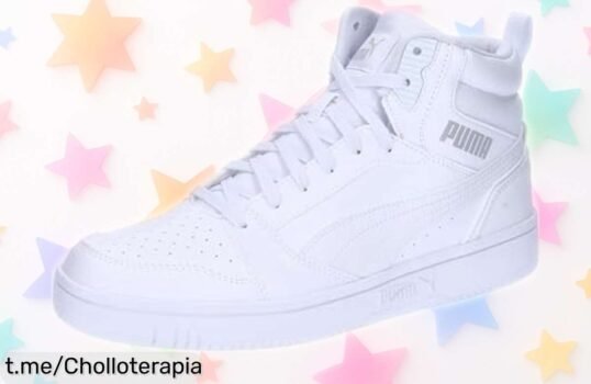 ¡Zapatillas Puma Rebound V6 a precio de ganga y con suela EVA que energiza cada paso! No te quedes sin ellas, corre que vuelan las unidades y este ofertón no se repetirá.