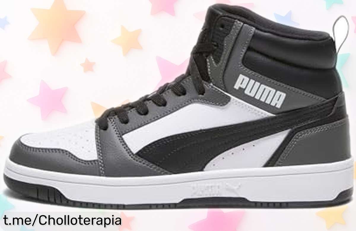 Zapatillas Puma Rebound V6 con doble amortiguación a un precio jamás visto, calidad y estilo en tus pies: ¡date el gusto antes de que se acaben!