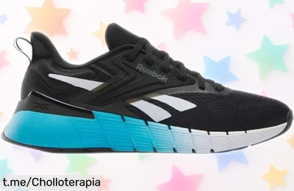 Zapatillas Reebok para hombre: diseño casual, suela que agarra y cordones firmes; ¡chollo irrepetible! No te quedes sin las tuyas y atrapa estilo al instante.